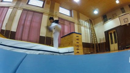 Parkour and Tricking training 4 - 2012