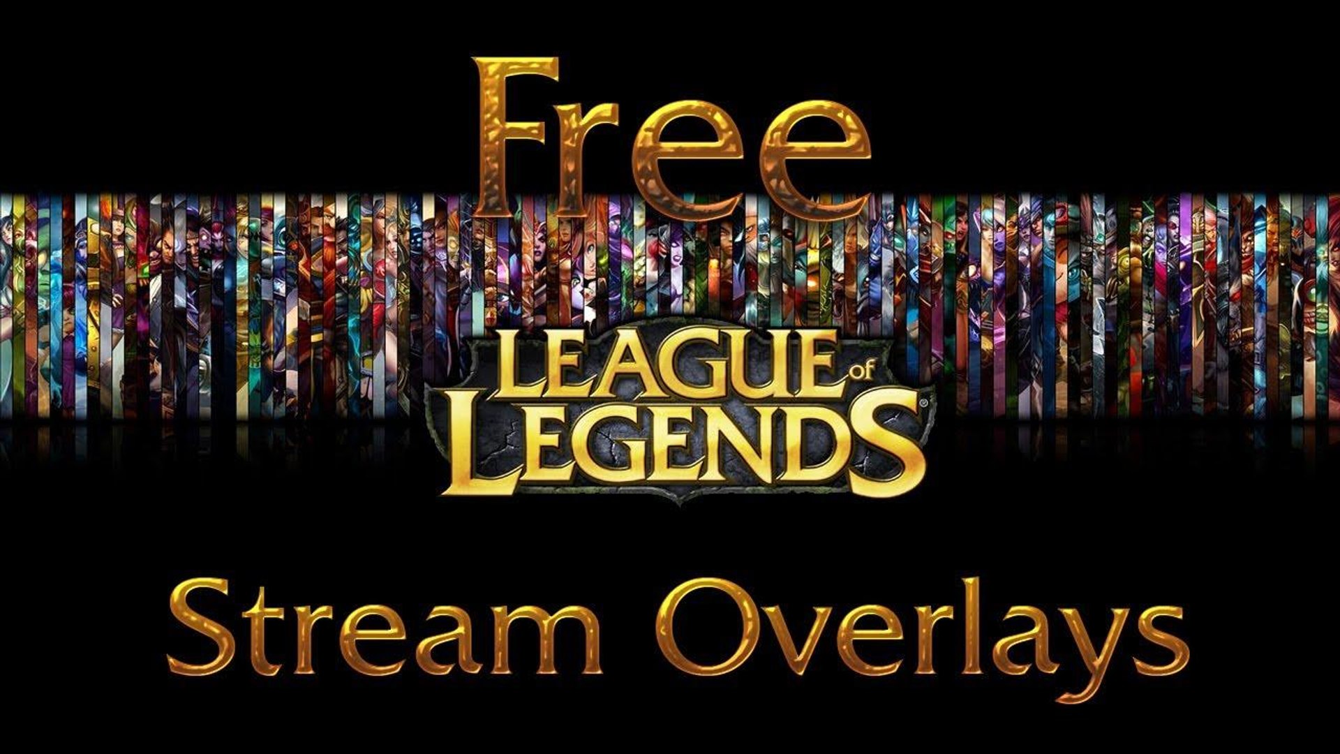 Free League Of Legends Ui Stream Overlay Pack 1 Preview Download In Description Video Dailymotion