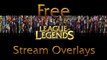 Free League of Legends Frosted UI Stream Overlay (Download in Description)