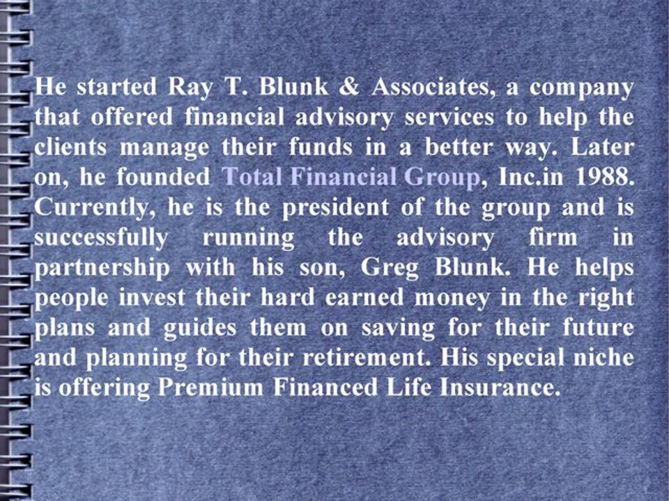 Raymond Blunk