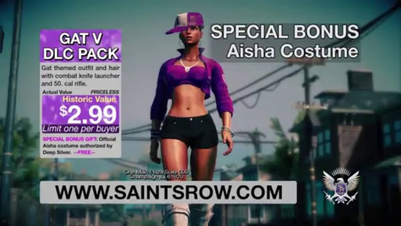 Saints Row IV: GAT V DLC Trailer