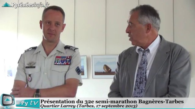 [TARBES]Présentation du semi marathon Bagnères-Tarbes (17 septembre 2013)