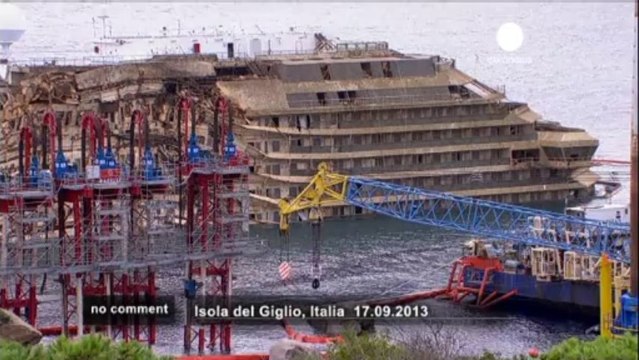 Time-lapse video of Costa Concordia salvage... - no comment
