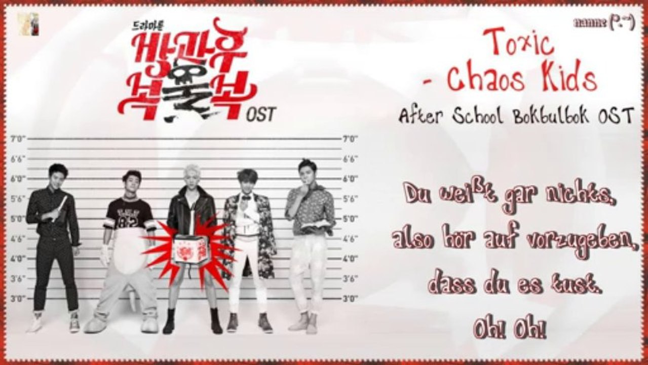 Toxic - Chaos Kids k-pop [german sub]