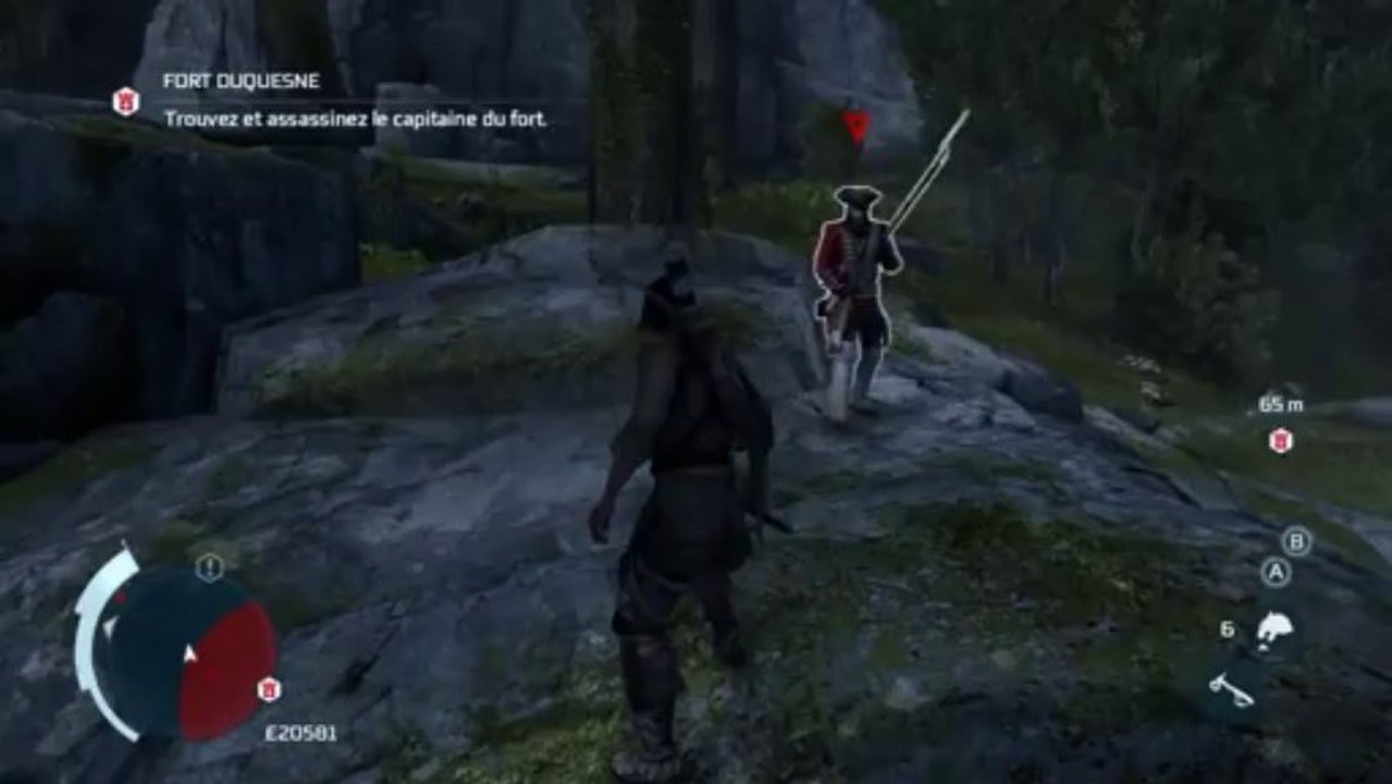 Assassin's creed 3 nice bug   guard dance