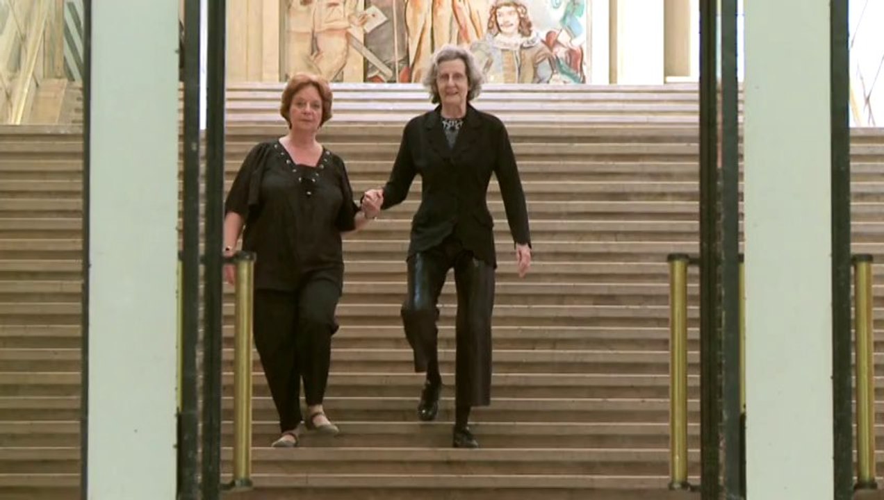Vue sur les marches : Trisha Brown