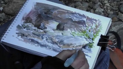 Spéléologie - aquaspéléologie 1er épisode : Aquarelle, la Perte du Bonheur