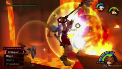 Kingdom Hearts HD 1.5 remix - combat contre Jafar en génie