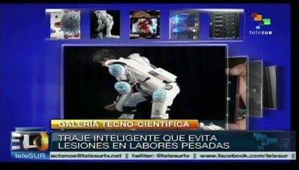 Trabajan científicos europeos en traje contra accidentes de trabajo