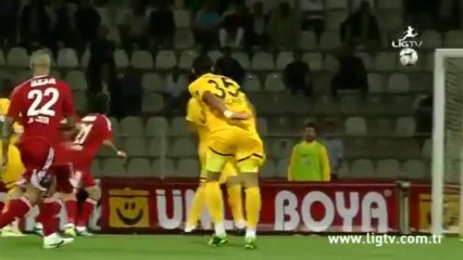 Une mine de plus de 30 mètres qui finit en lucarne !