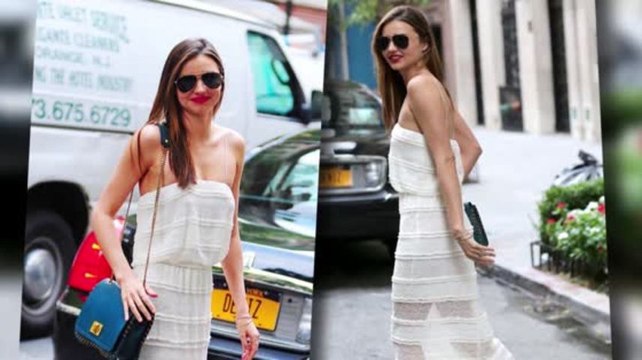Miranda Kerr est délicieuse en blanc et Orlando Bloom passe la journée avec Flynn