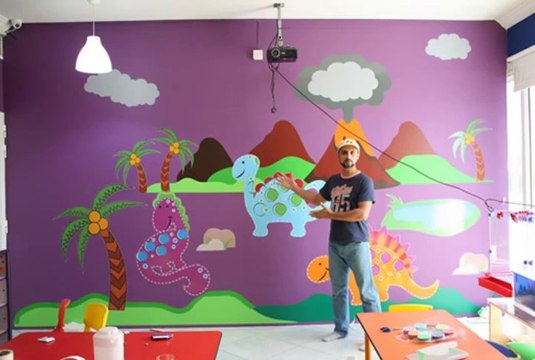 Kid Room Prehistoric Dinosaurs Wall stickers and wall mural