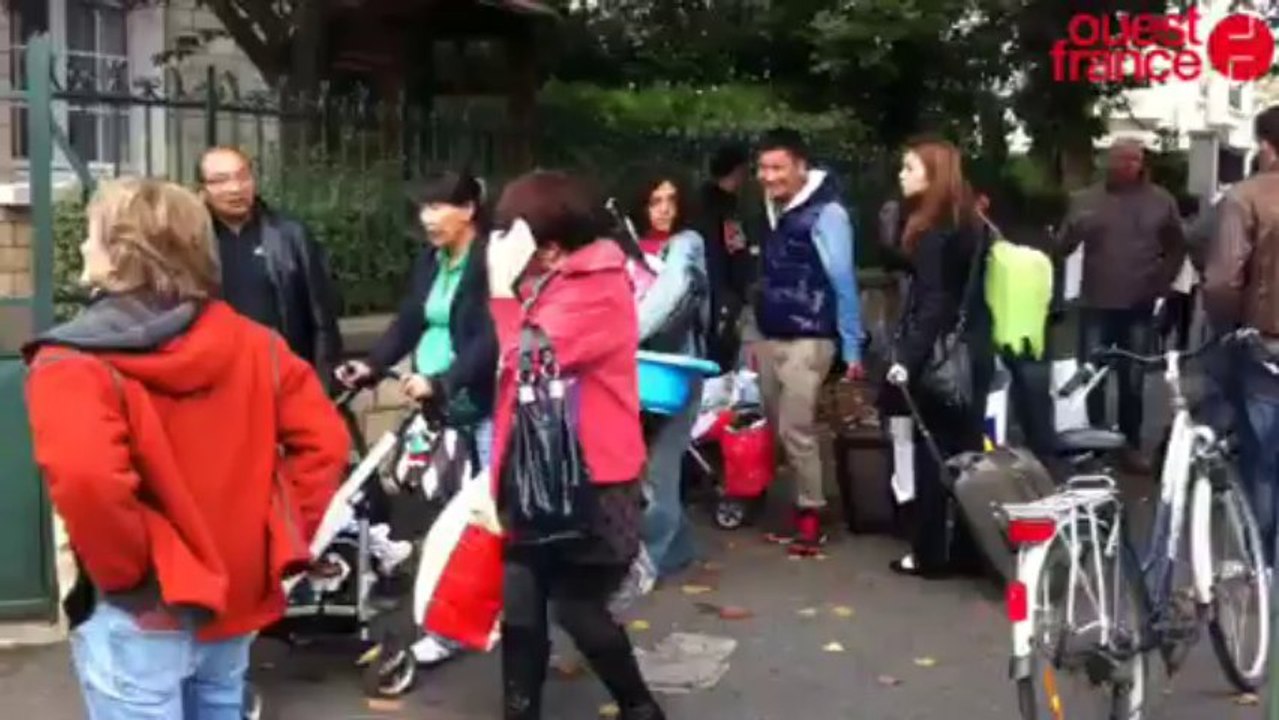 Squat de la rue de Bayeux évacué - 19 familles vivaient dans cet immeuble réquisitionné