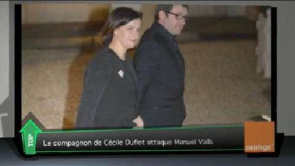 Top Media : le compagnon de Cécile Duflot attaque Manuel Valls
