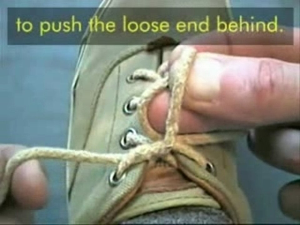 comment lacer rapidement ...