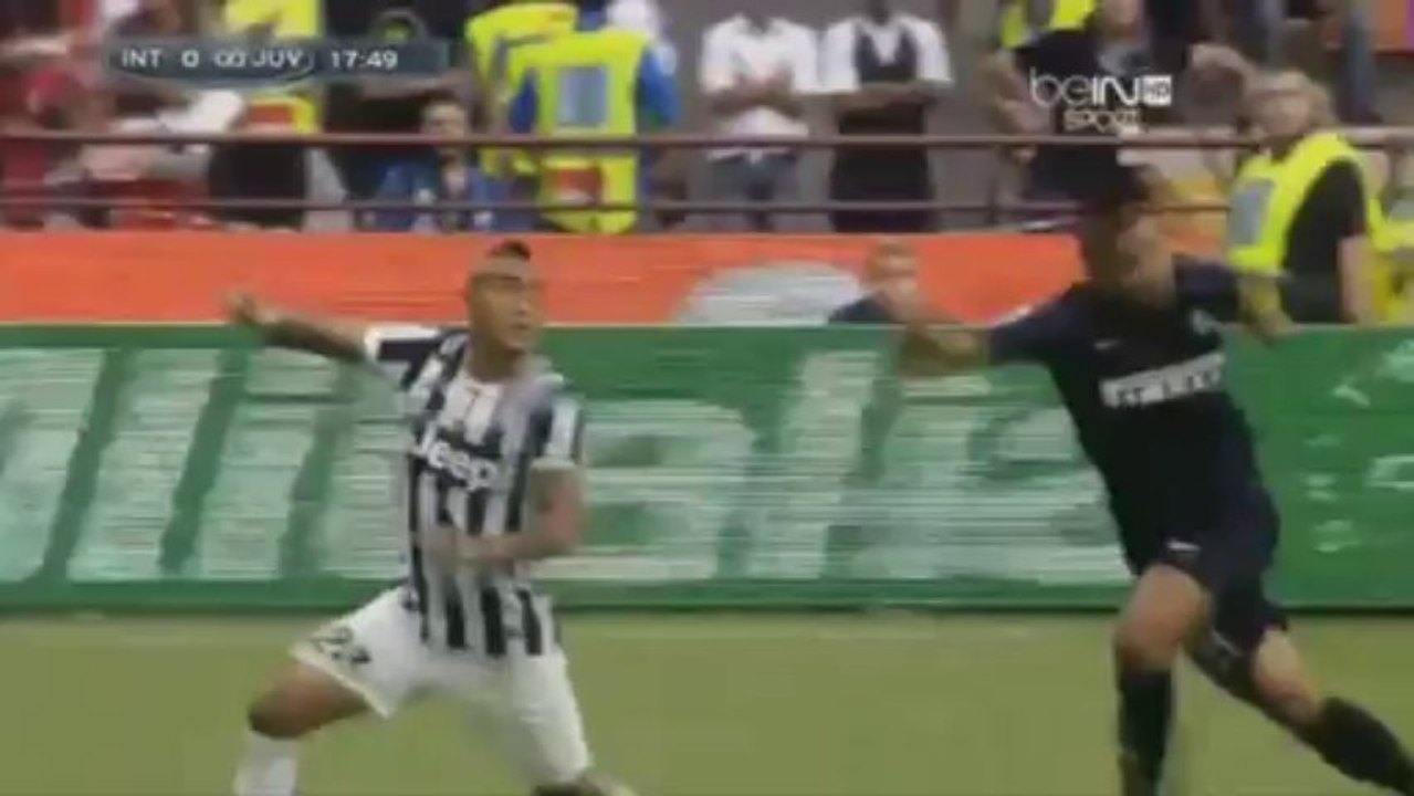 Arturo Vidal vs Inter 14.09.2013 HD | by Juventino2105