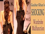 Bigg Boss 7 Contestant Gauhar Khans Wardrobe Malfunction