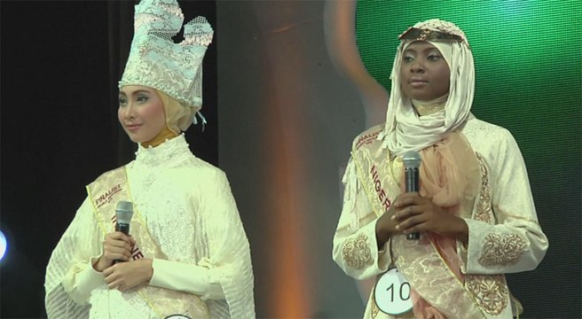Une Nigériane remporte le premier concours de Miss Musulmane