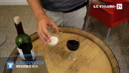 L'e-prouvette #10 : comment décolorer un verre de vin