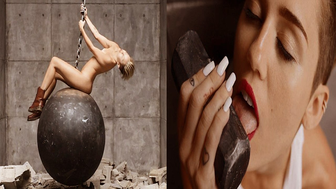 Miley Cyrus Gets Nude in 'Wrecking Ball'