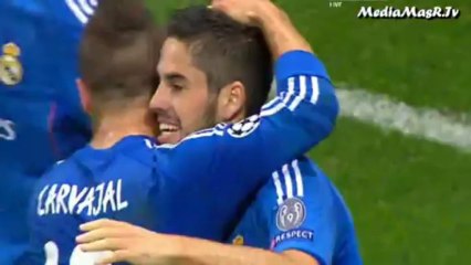 هدف ريال مدريد الأول في جالاطا سراي - دوري أبطال أوروبا - 17/9/2013