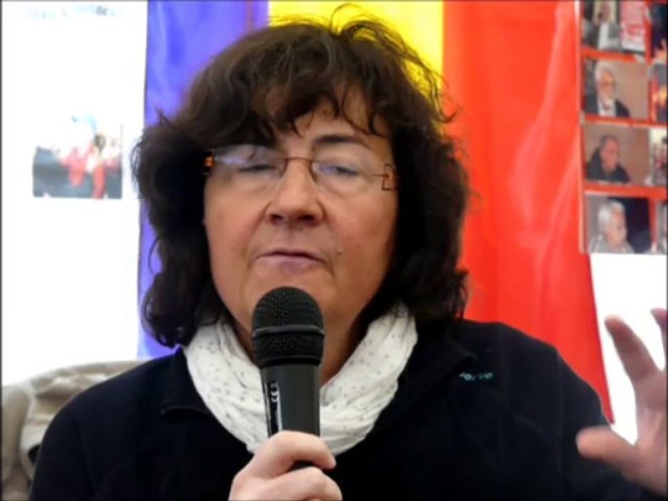 3 - Debat organisé par le PRCF à la Fête de l'Humanité 2013 sur le CNR - Intervention de Marie-Christine BURRICAND