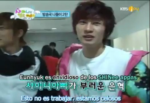 100217 SHINee Hello Baby ep.5 (Eunhyuk & Teuki) Cuts. Sub.español