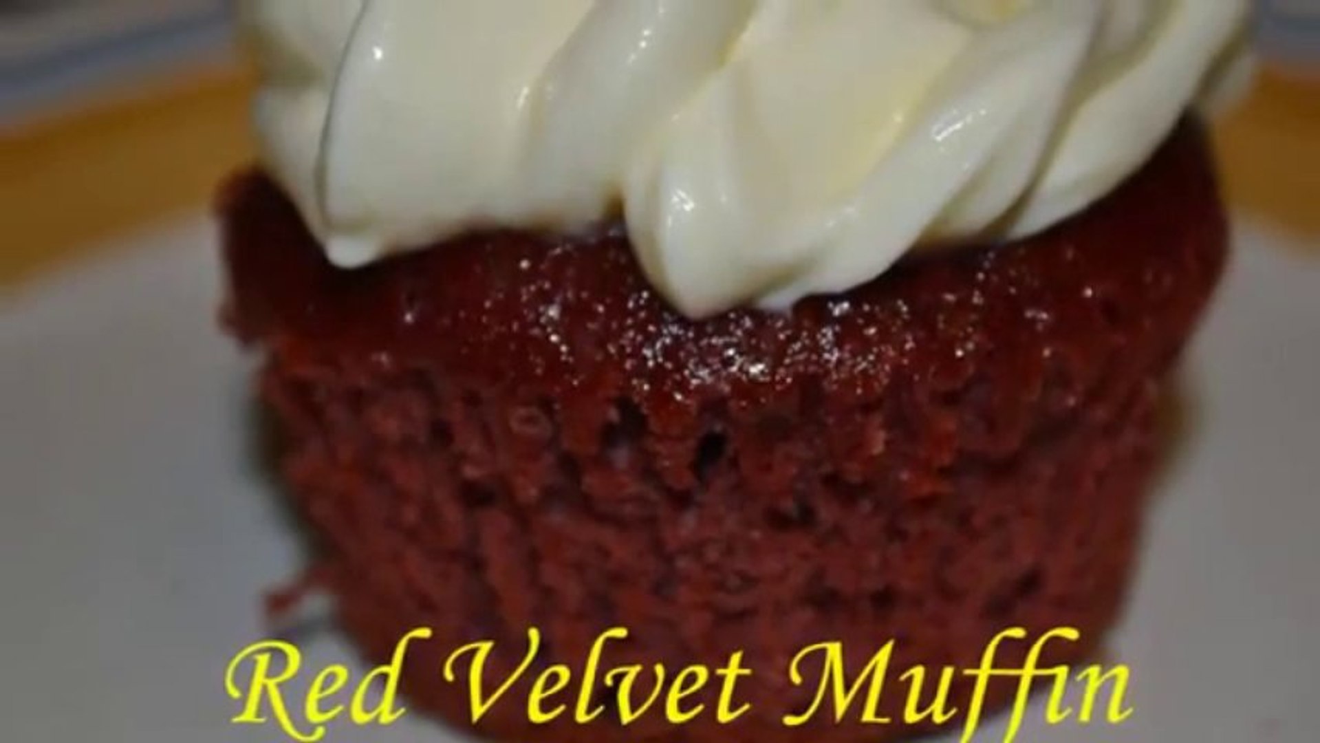 ⁣Red Velvet Muffin