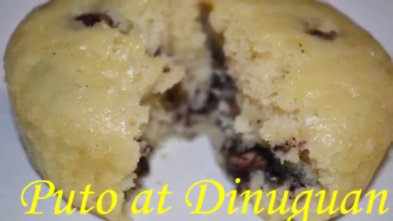 Puto with Dinuguan