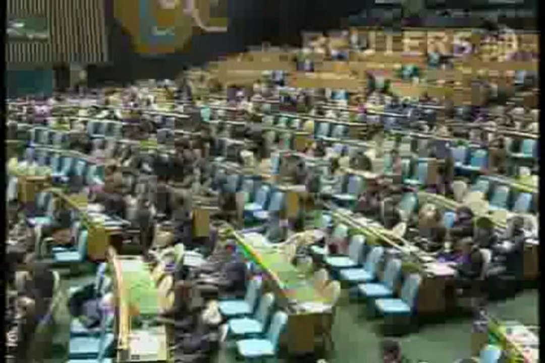 Bilawal bhutto zardari at united nation 2008