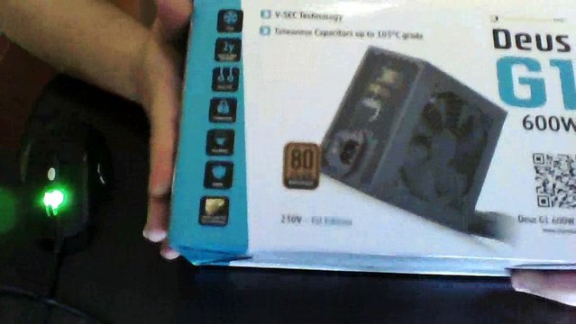 SilentiumPC Deus 600W PSU 80Plus Bronze UNBOXING #1 SkinO