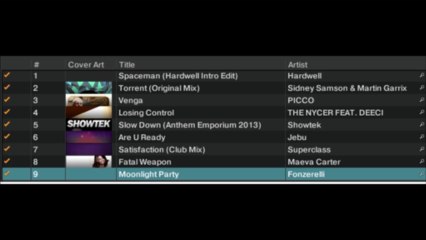 Set n°4 du 17-09-13 : Mashup Clubing