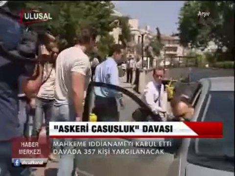 ASKERİ CASUSLUK İDDİANAMESİ KABUL EDİLDİ