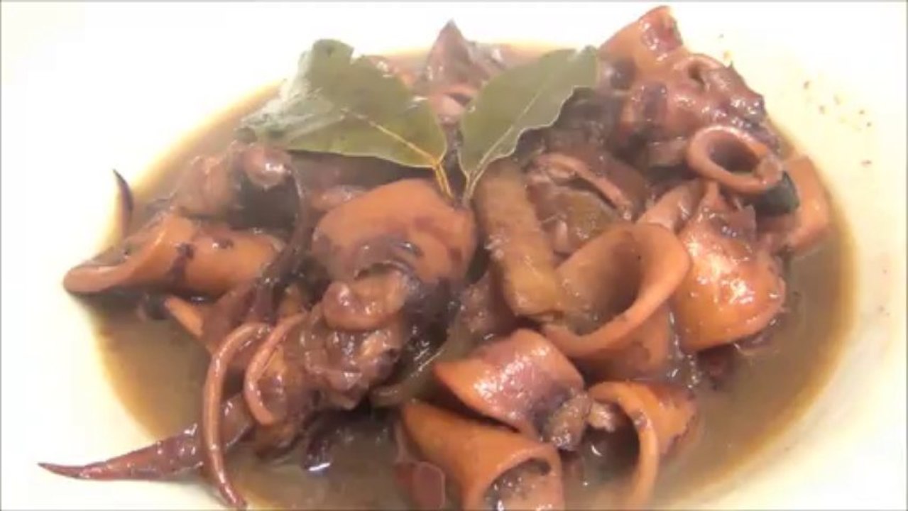 Adobong Pusit
