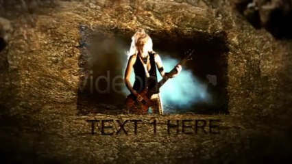 Rocks AE Project - After Effects Template