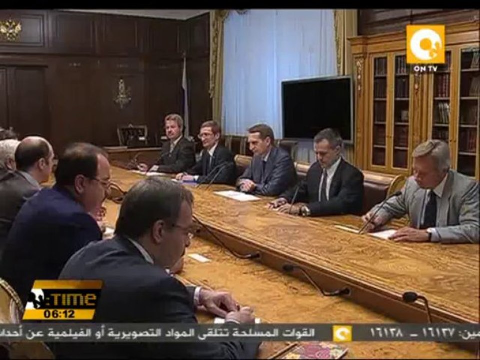 وزيراً خارجية فرنسا وروسيا يتفقان على العمل من أجل عقد مؤتمر جنيف 2