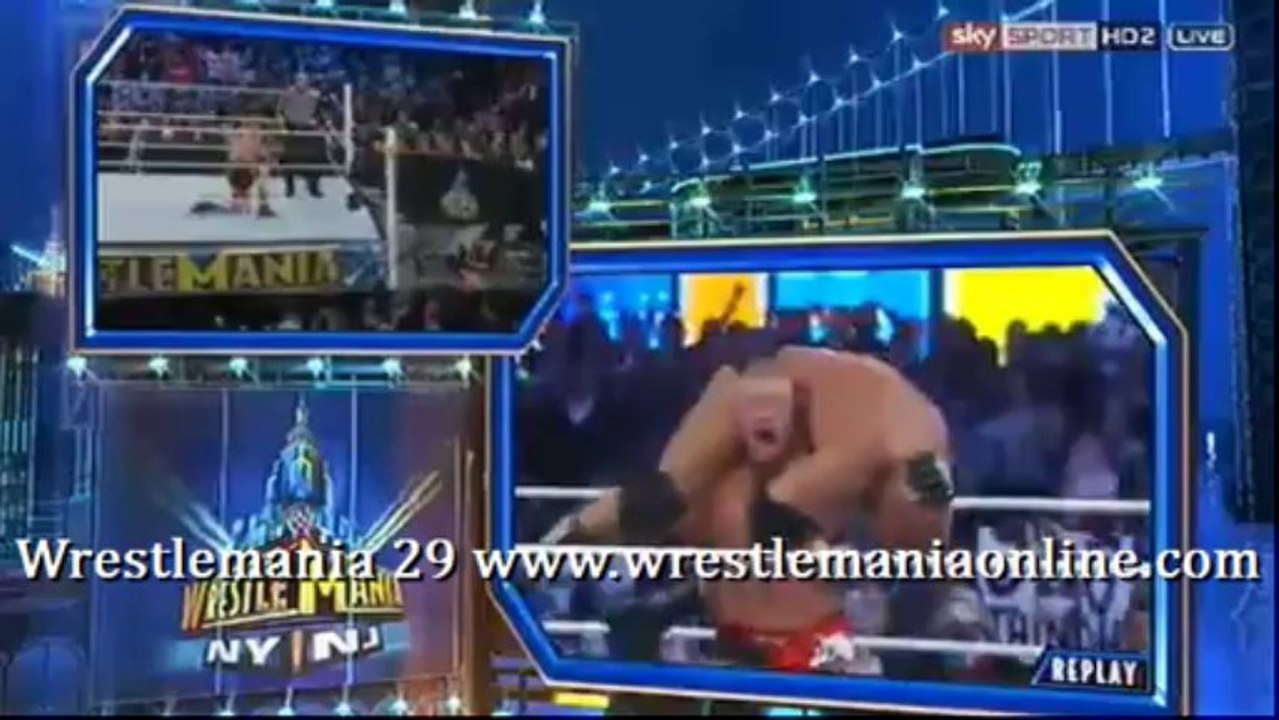 Alberto Del Rio vs Rob Van Dam match Night of Champions 2013