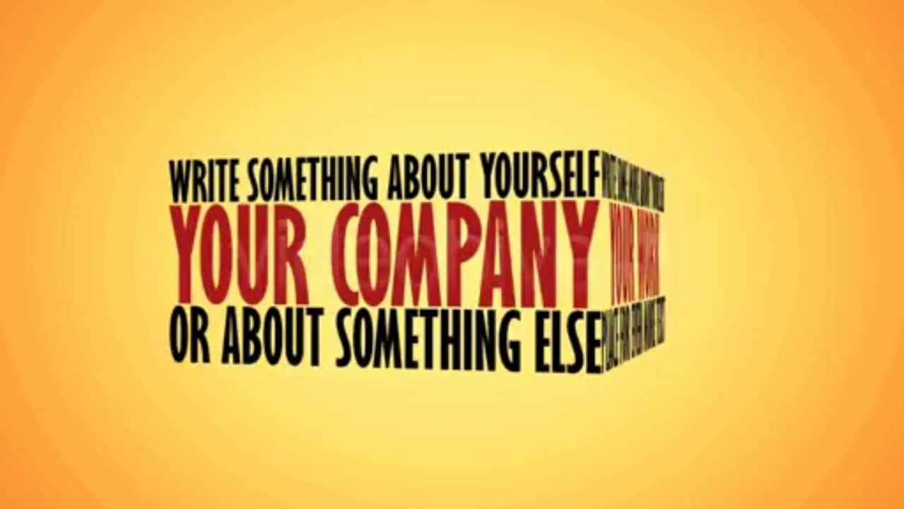 Promote Yourself - After Effects Template