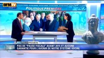 Politique Première: pas de pause fiscale avant 2015 selon Jean-Marc Ayrault - 18/09