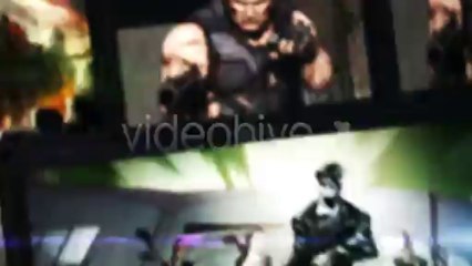 Curved Screens V2 - After Effects Template