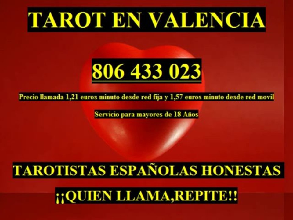 Tirada de Tarot en Valencia