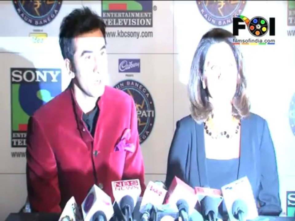 Ranbir And Neetu Kapoor On Kaun Banega Crorepati