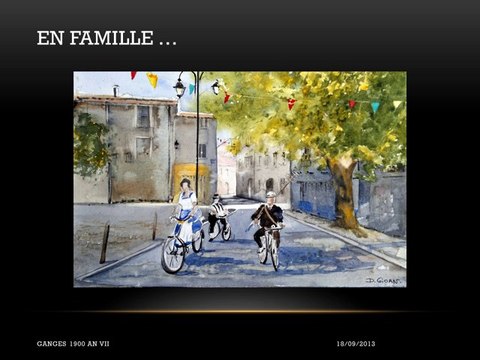 Reportage Ganges 1900 An VII (2013) en Aquarelle (Dominique Gioan)