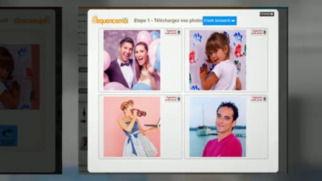 Tableau Pop Art 4 photos