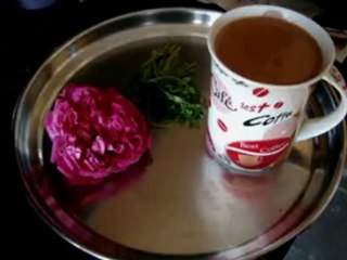 Ginger Tea (Allam Tea) Preparation in Telugu