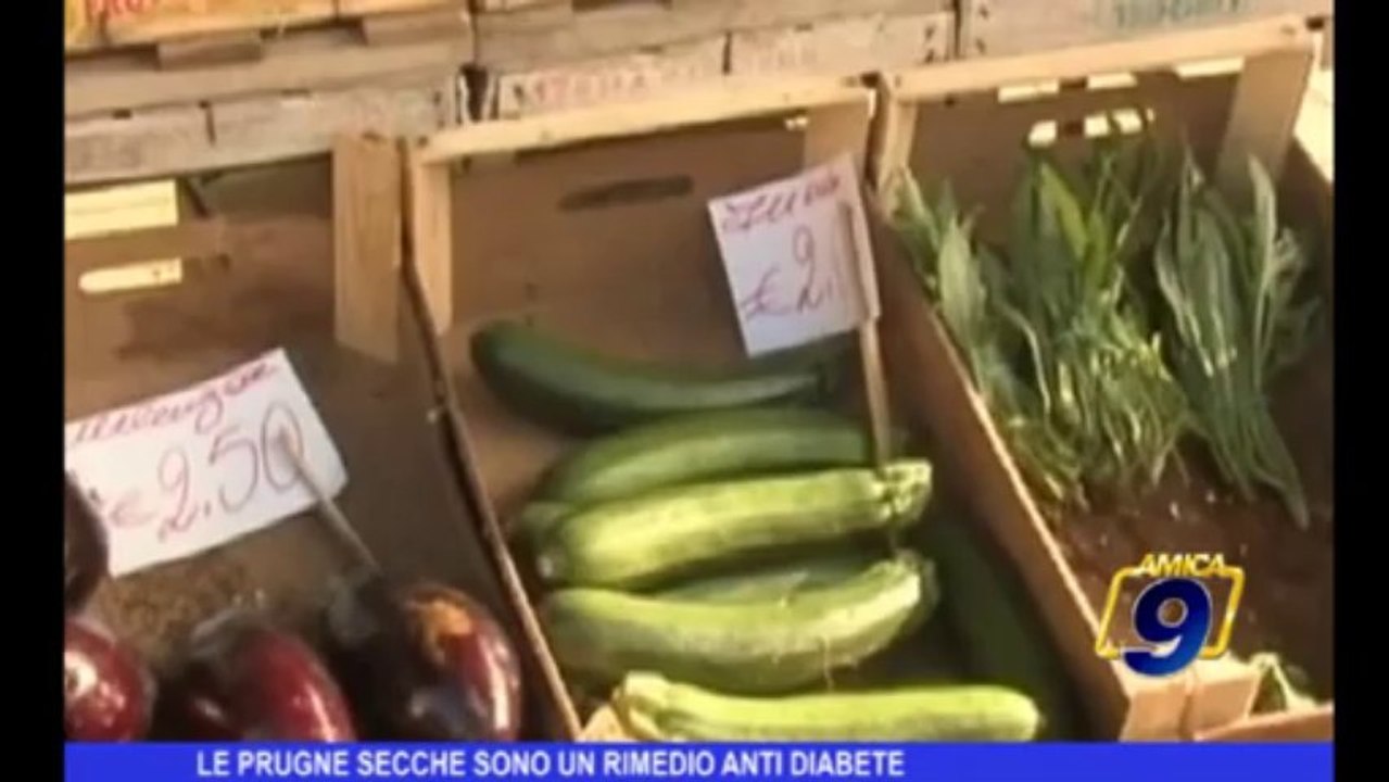 Le prugne secche sono un rimedio anti diabete