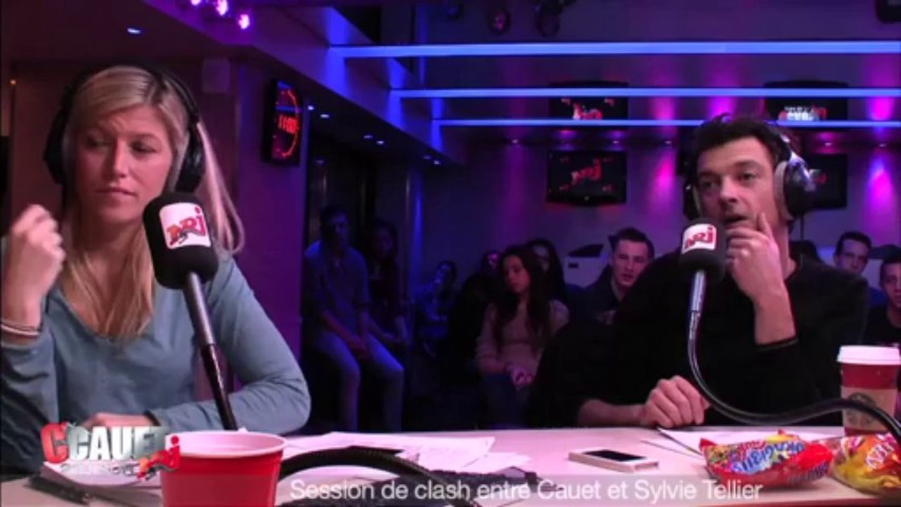Session de clash entre Cauet et Sylvie Tellier - C'Cauet sur NRJ