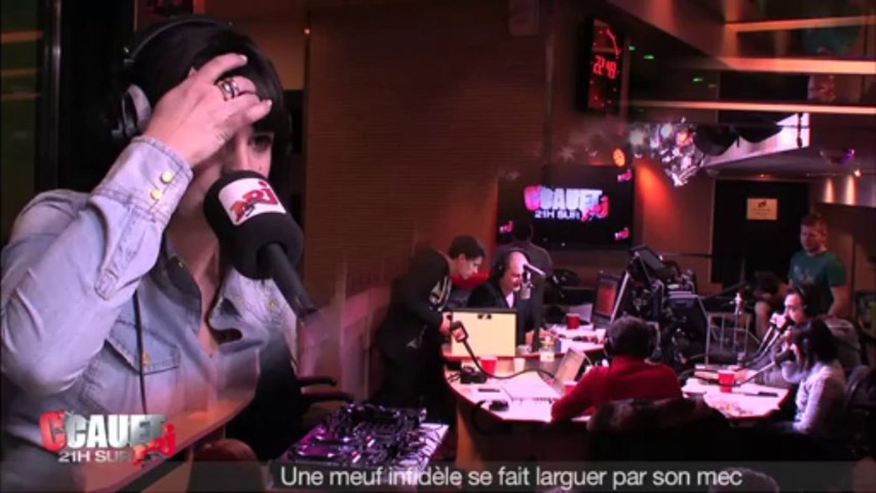 Une meuf infidèle se fait larguer par son mec - C'Cauet sur NRJ