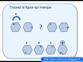 Explication Tests de logique Suite de figures.