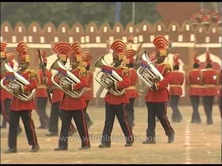 Synchronized band by BSF on their Tattu Day